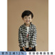 上衣春秋新款 帅气长袖 宽松外套潮 男宝宝洋气韩版 幼悠儿童格子衬衫