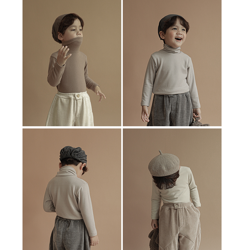 打底衫秋季高领保暖套头长袖T恤