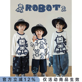 男童牛仔裤 宽松赛博风长裤 春春秋儿童裤 2026新款 潮 子秋装 幼悠童装