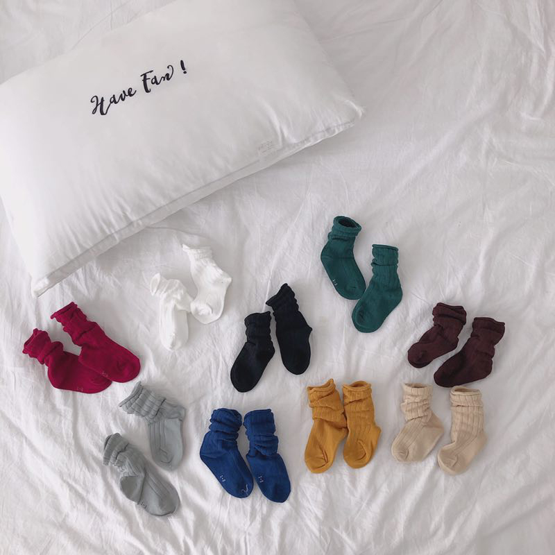 幼悠外穿韩版潮流冬季洋气中筒袜
