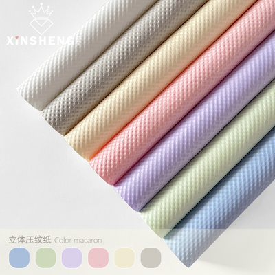 莫兰迪立体纹→ins博主同款包装