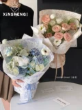Оригинальный дизайнер ядра 午 Черный чай ретро -упаковочная бумага Кумин, цветочный букет цветов ручной работы цветочного искусства, микропрофила