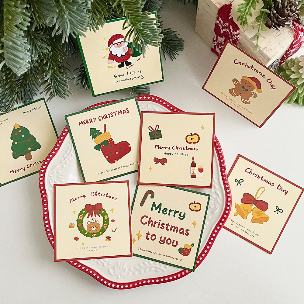 芯苼【原创圣诞主题贺卡套装】