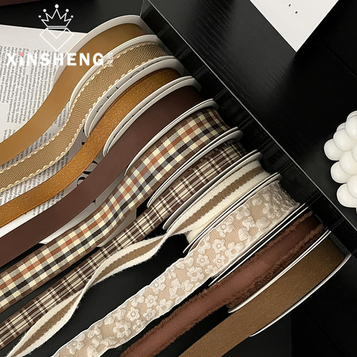 芯苼冬季美拉德系列花束绑带