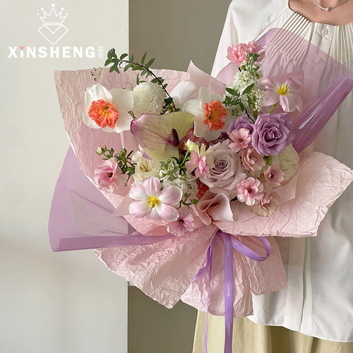 芯苼雪奈手揉纸手工diy