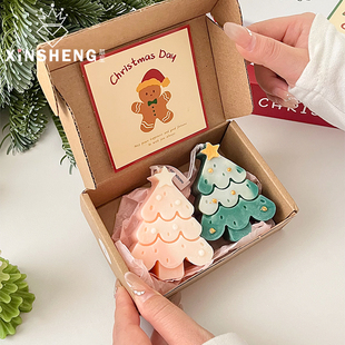 芯苼 饰摆件节日礼物diy花艺资材 圣诞节香薰蜡烛创意桌面氛围感装