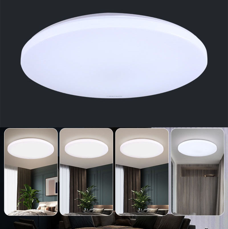 三雄极光柔雪LED吸顶灯走廊大厅卧室阳台楼梯间玄关纯白色吸顶灯