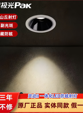 三雄极光家居全铝LED小山丘射灯