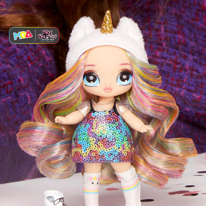 nanana时尚迷你娃娃可换装玩具