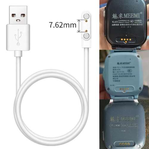 适用魅米meemi手表充电线