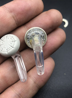 DIY耳机配件精品MX500透明耳塞震撼音效低音塞子丰达代工透明外壳