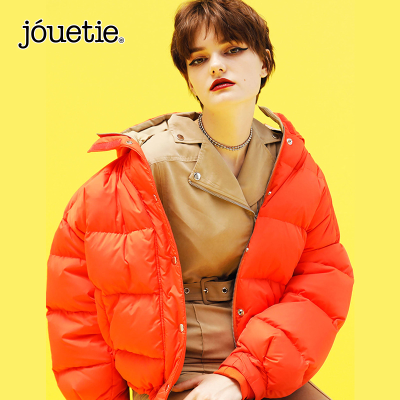 jouetie正反两面穿加厚羽绒服