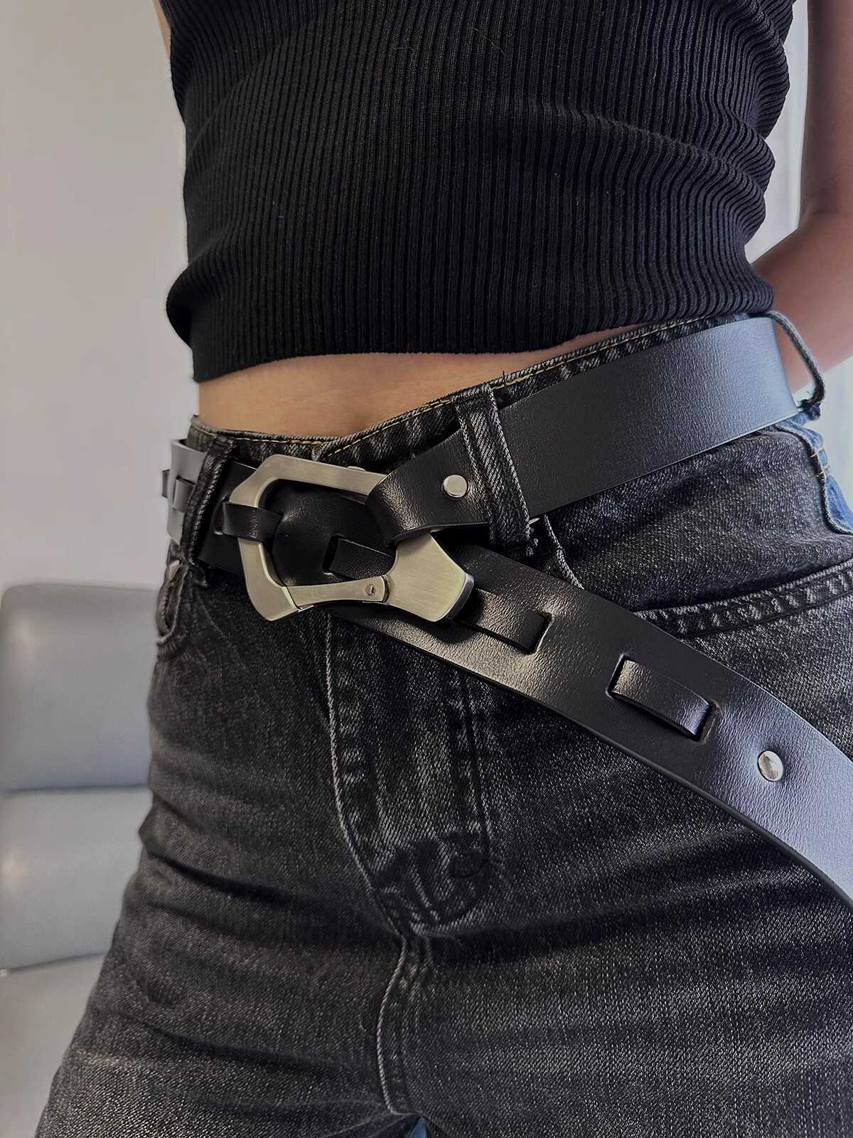 HE中性帅气真皮牛皮皮带