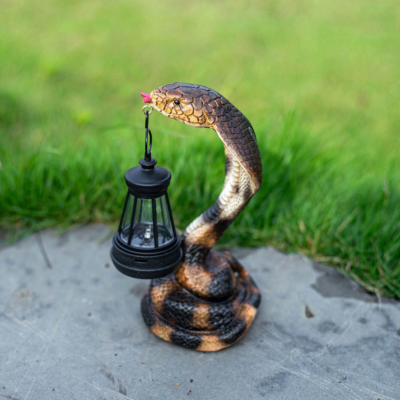 仿真蛇形太阳能灯户外庭院装饰