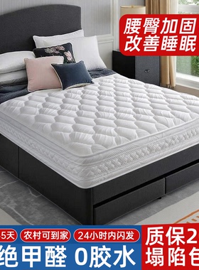 LANCER DREAM席梦思床垫家用卧室1米5天然乳胶独立弹簧椰棕20cm厚