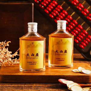 大山鹿血酒纯正品中国礼品五瓶茅系酱香型贵州白酒药食同源养生酒