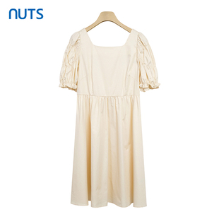 连衣裙女327101262B 气质赫本风短袖 659 时尚 NUTS夏季