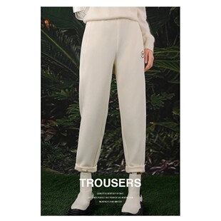 BR12072257 纯色高腰直筒休闲长裤 459 时尚 oldcolour欧珂春季