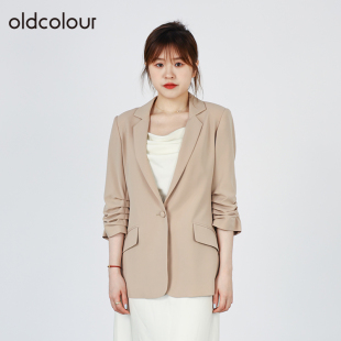 899 外套女O31048151 oldcolour欧珂商场同款 休闲简约通勤职业西装