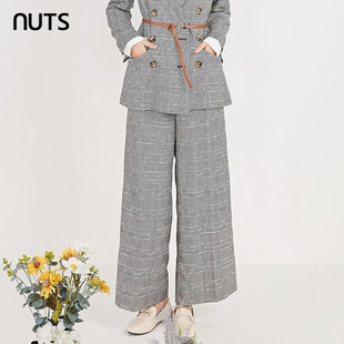 女211073016B NUTS春季 休闲阔腿长裤 时尚 699 新品