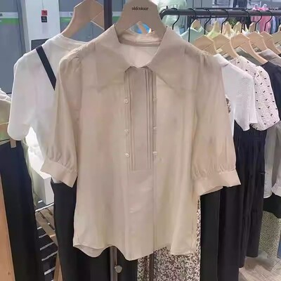 oldcolour欧珂2024夏季时尚休闲短袖P23011173-499