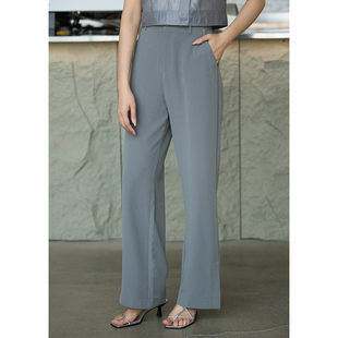 Q14072403 裤 399 女高腰垂感高级感职业西装 分oldcolour夏阔腿裤