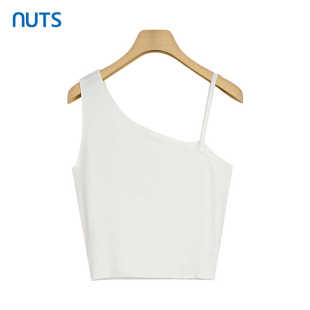 吊带背心女时尚 NUTS夏季 显瘦无袖 修身 百搭纯色上衣422052086 新款