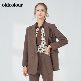 气质百搭西服外套女N33048348 时尚 999 商场同款 oldcolour2021秋季