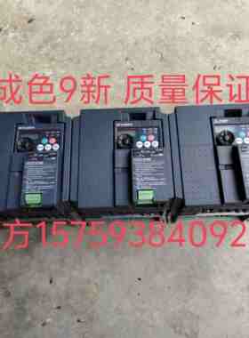 三菱变频器FR-E740-3.7K-CHT带cclink模块成色漂亮功能保证 议价