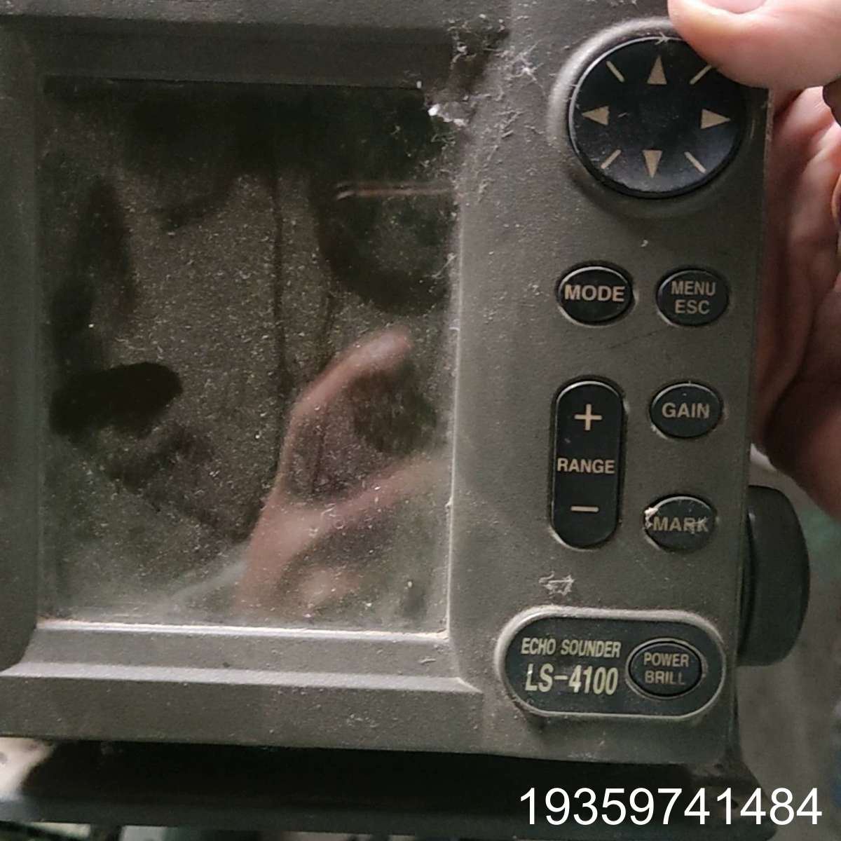 古野LS-4100探测仪，没电源线，无法，就当坏议价