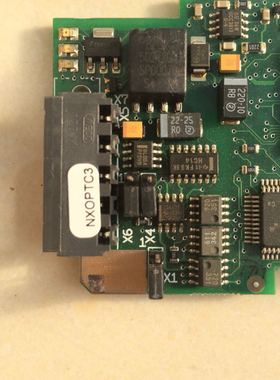 拆机伟肯变频器I/O接口通讯板NXOPTC3 PC00257功能包好议价