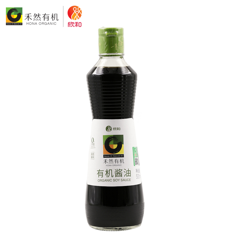 1瓶欣和酱油有机500ml无添加特级