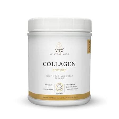 VitaTradingCo. Grass-Fed Collagen Peptides plus Hyaluroni