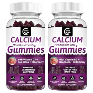 Calcium Magnesium Zinc Gummies with High Absorption Magne