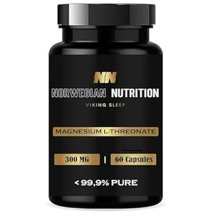 Magnesium L-Threonate, 60 Capsules of 300MG! (not 144MG L