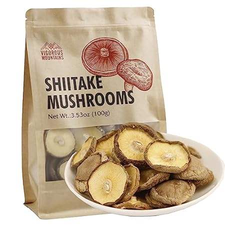 VIGOROUS MOUNTAINS Dried Shiitake Mushrooms for Cooking， 3C数码配件 笔记本散热器/降温卡 原图主图