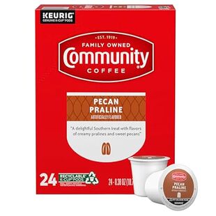 Community Coffee Pecan Praline Flavored 24 Count Coffee P