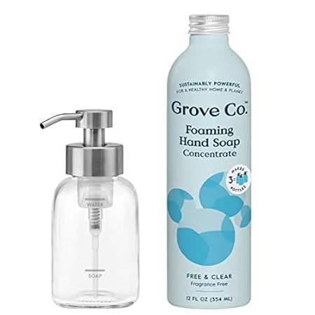 Grove Co. Foaming Hand Soap Concentrate (12 Fl Oz) + Reus