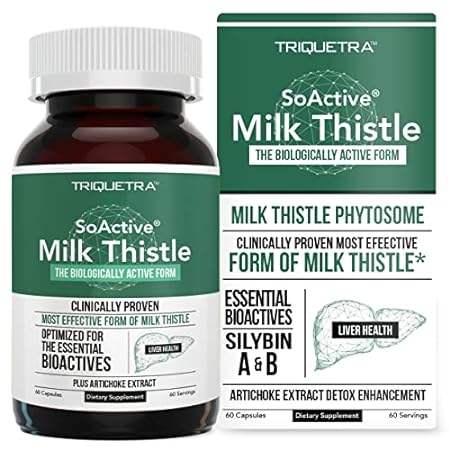 SoActive? Milk Thistle: Clinically Proven 10X More Effect