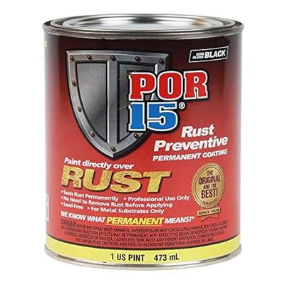 POR-15 Rust Preventive Coating， Stop Rust and Corrosion P