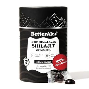 Pure Himalayan Shilajit Gummies with 100% Shilajit |High