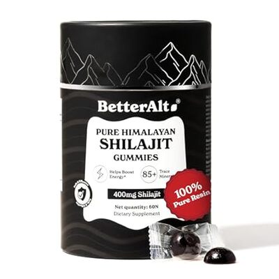 Pure Himalayan Shilajit Gummies with 100% Shilajit |High