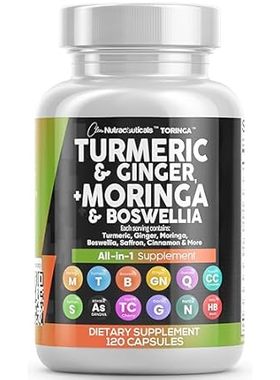 Turmeric Curcumin 30000mg Ginger 3000mg Moringa 50000mg B