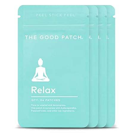 The Good Patch Relax Patches Infused with Ashwagandha， Pa
