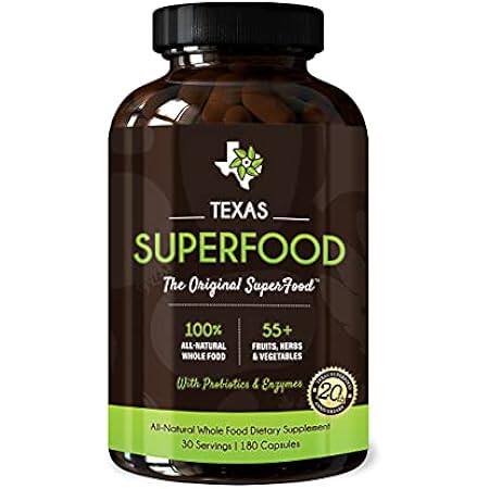 Original Superfood Capsules， Superfood Reds and Greens， A
