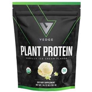 Plant vedge Organic Ice Cream Vanilla Certified Protein