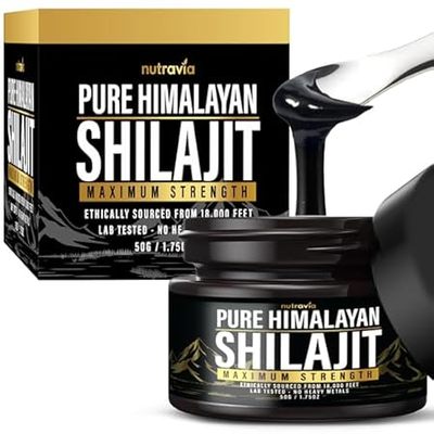 Shilajit Pure Himalayan Organic Resin - Natural Authentic