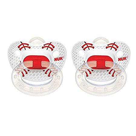 nuk sports puller pacifier in assorted colors and styles, 1