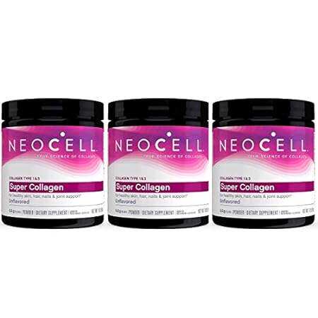 neocell super powder collagen, type 1 and 3, 7 ounce (pac