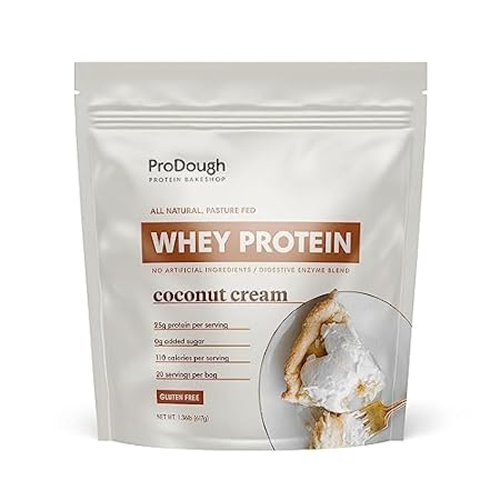 ProDough Gourmet Whey Isolate Hydrolized Protein Powder f